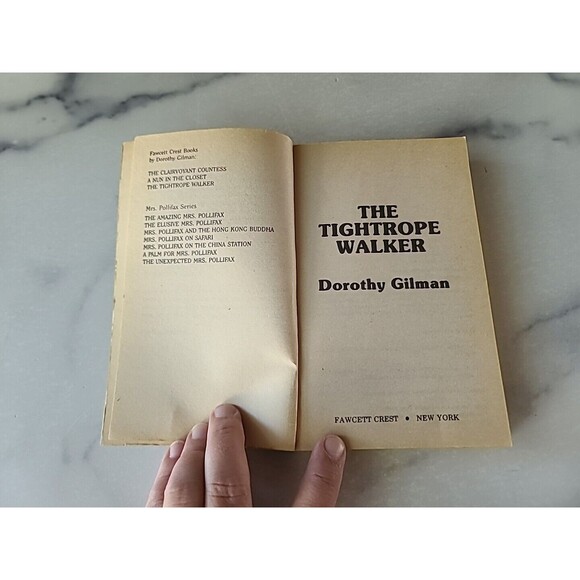 The Tightrope Walker By Dorothy Gilman Paperback - Picture 3 of 10